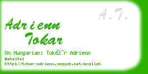 adrienn tokar business card